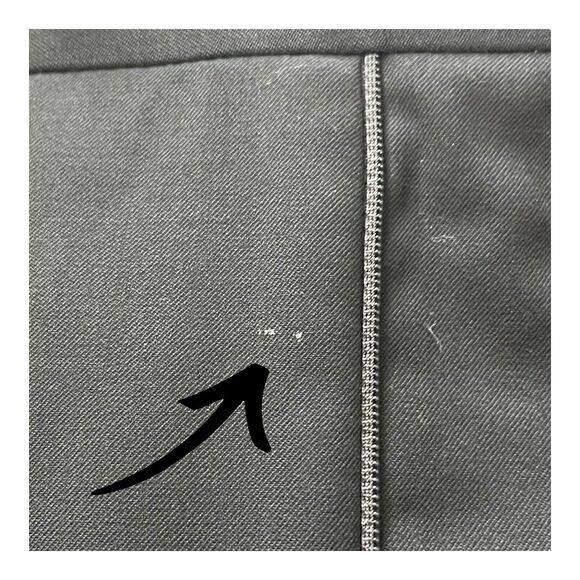 Joseph & Feiss Men’s 100% Wool Navy Blue Dress Pants Size 52R Flat Front - Picture 12 of 15